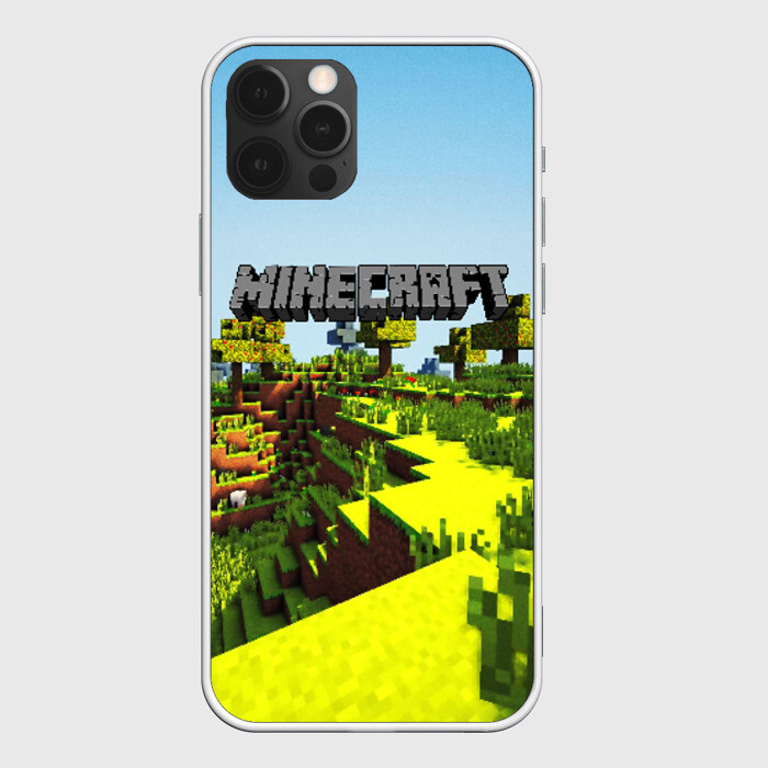 Чехол для iPhone 12 Pro MINECRAFT фото
