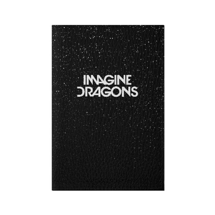 Обложка для паспорта матовая кожа IMAGINE DRAGONS (КАПЮШОН) фото