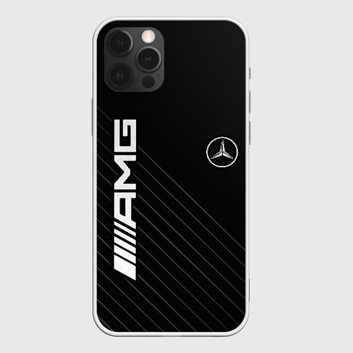 Чехол для iPhone 12 Pro Max Mercedes фото