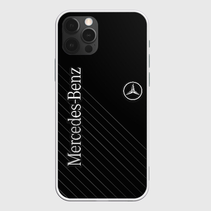 Чехол для iPhone 12 Pro Max Mercedes фото