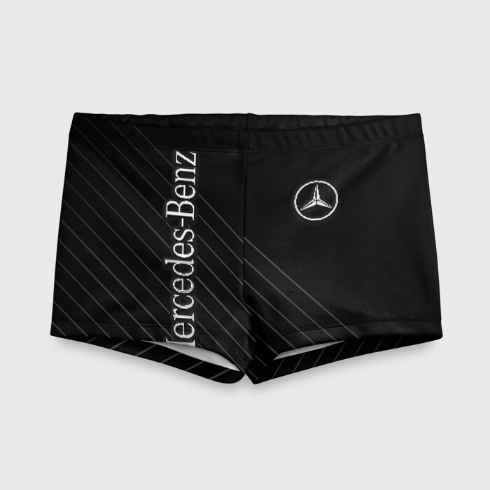 Детские купальные плавки 3D Mercedes фото