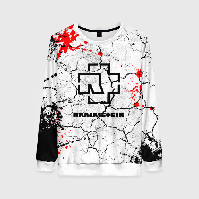 Женский свитшот 3D RAMMSTEIN фото