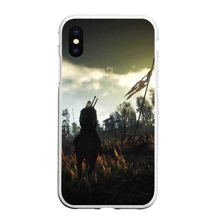 Чехол для iPhone XS Max матовый THE WITCHER 3 фото
