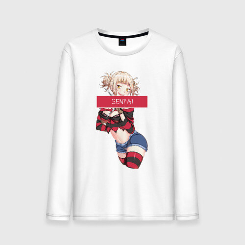 Мужской лонгслив хлопок Senpai фото