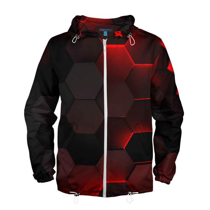Мужская ветровка 3D 3D плиты фото