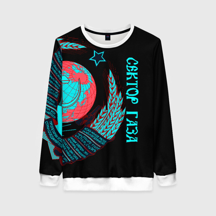 Женский свитшот 3D Сектор Газа фото