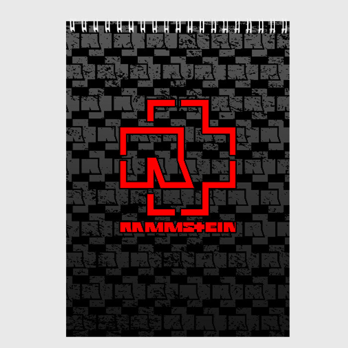 Скетчбук RAMMSTEIN фото