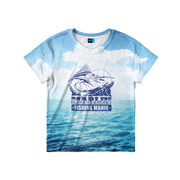Детская футболка 3D Marlin фото