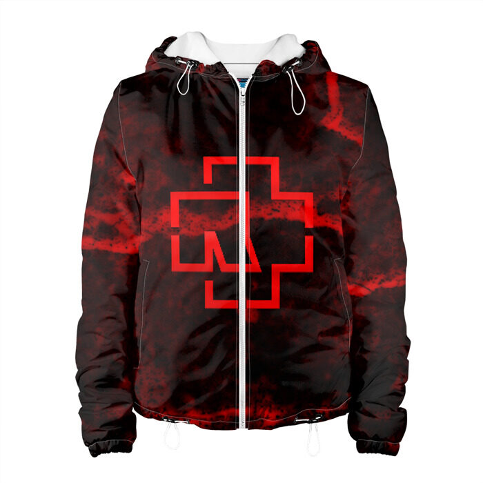 Женская куртка 3D RAMMSTEIN фото