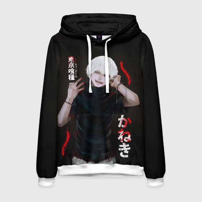 Мужская толстовка 3D Токийский Гуль (JAP_STYLE) фото