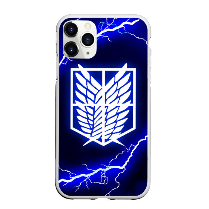 Чехол для iPhone 11 Pro матовый АТАКА ТИТАНОВ фото