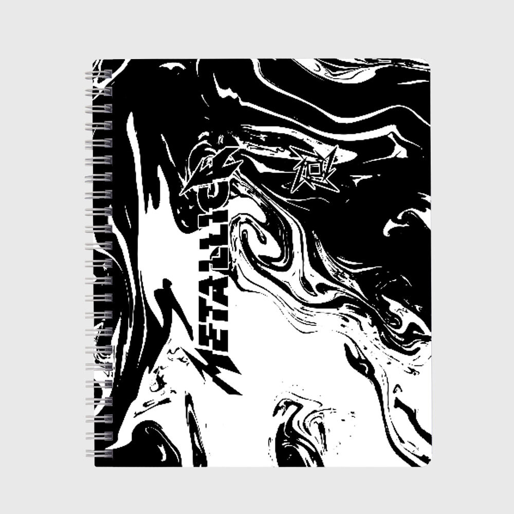 Тетрадь Metallica фото