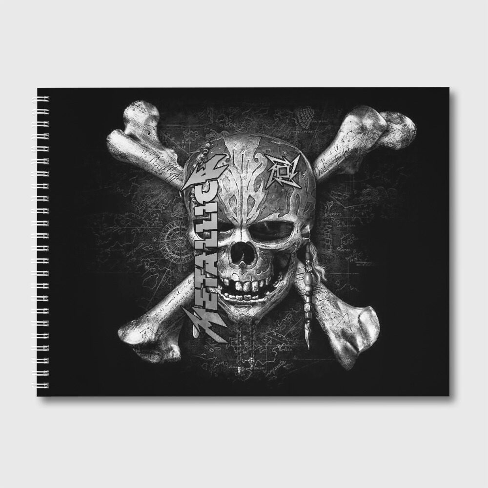Альбом для рисования Metallica фото