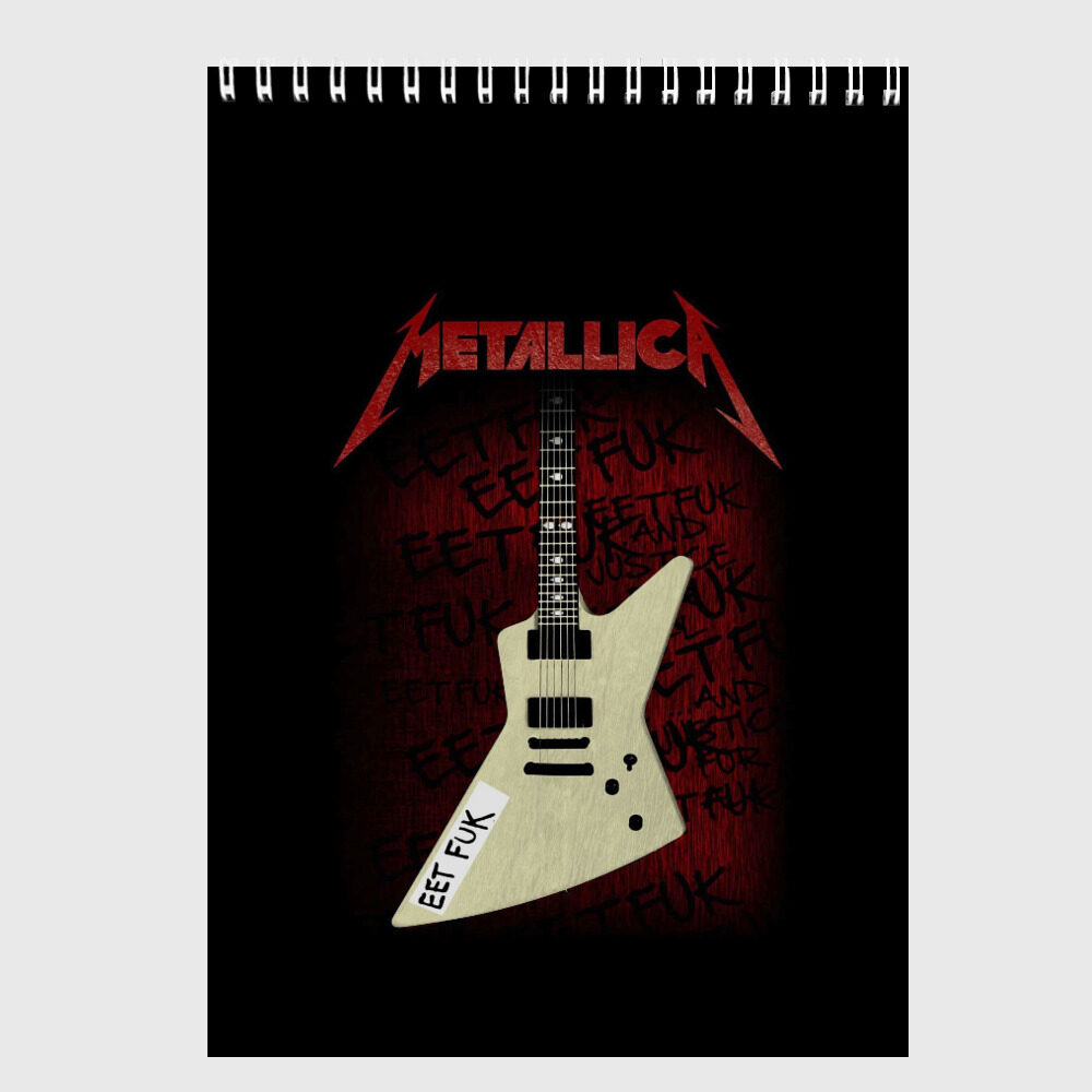 Скетчбук Metallica фото