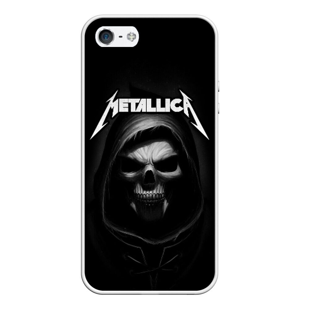 Чехол для iPhone 5/5S матовый Metallica фото