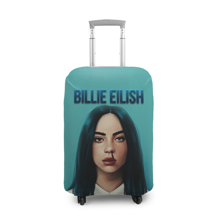 Чехол для чемодана 3D BILLIE EILISH фото