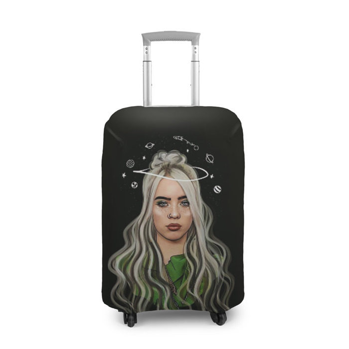 Чехол для чемодана 3D BILLIE EILISH фото