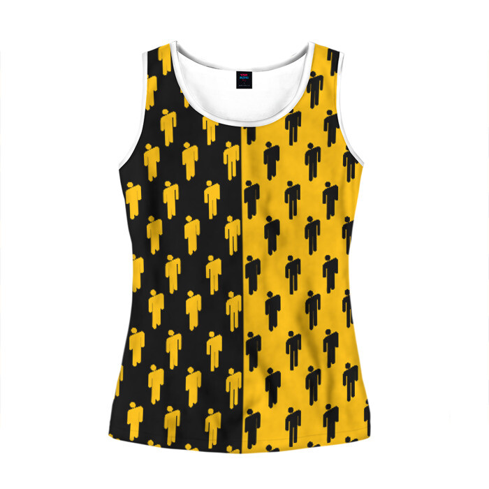 Женская майка 3D BILLIE EILISH фото