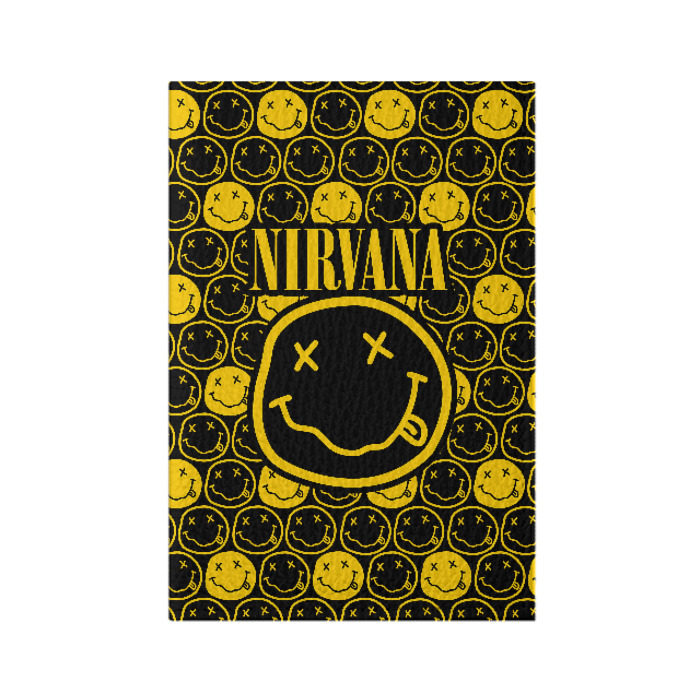 Обложка для паспорта матовая кожа NIRVANA фото