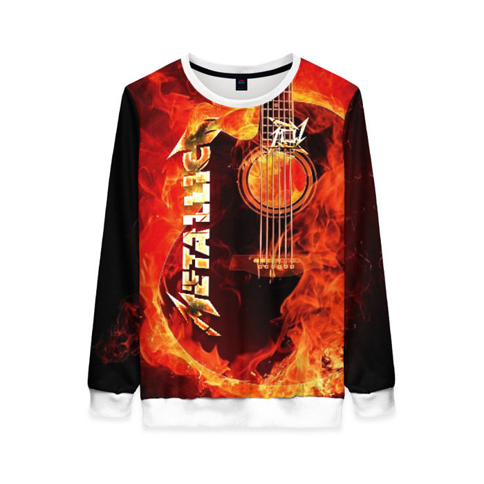 Женский свитшот 3D Metallica фото