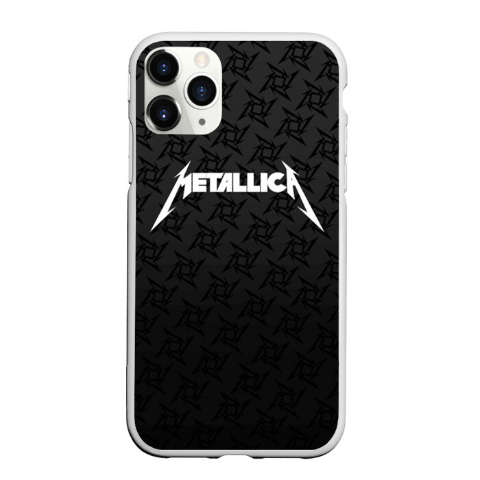 Чехол для iPhone 11 Pro матовый METALLICA фото