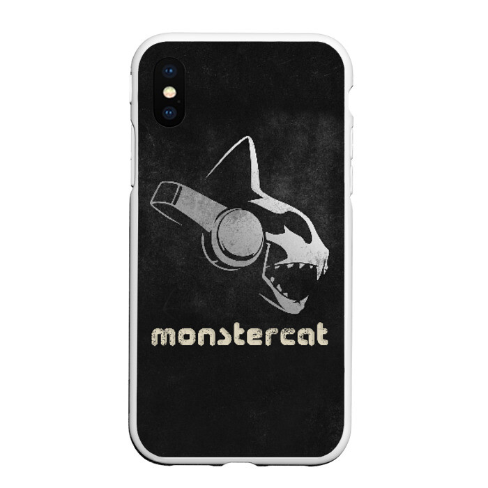 Чехол для iPhone XS Max матовый Monstercat фото