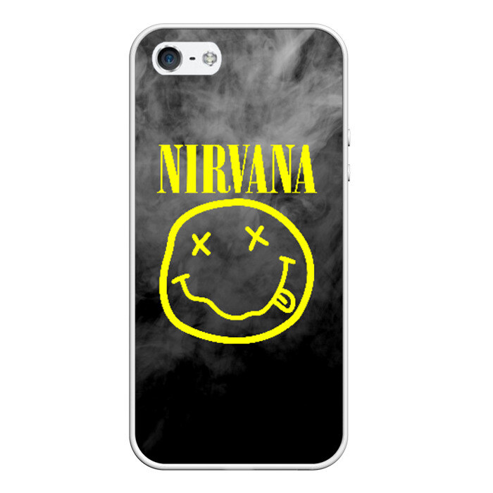 Чехол для iPhone 5/5S матовый NIRVANA фото