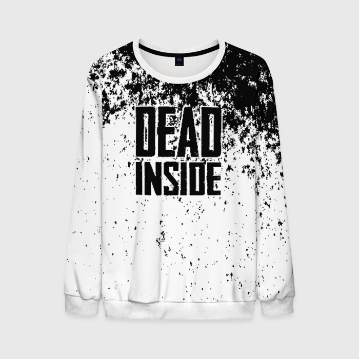Мужской свитшот 3D Dead Inside фото