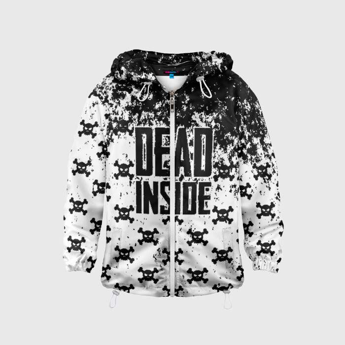Детская ветровка 3D Dead Inside фото