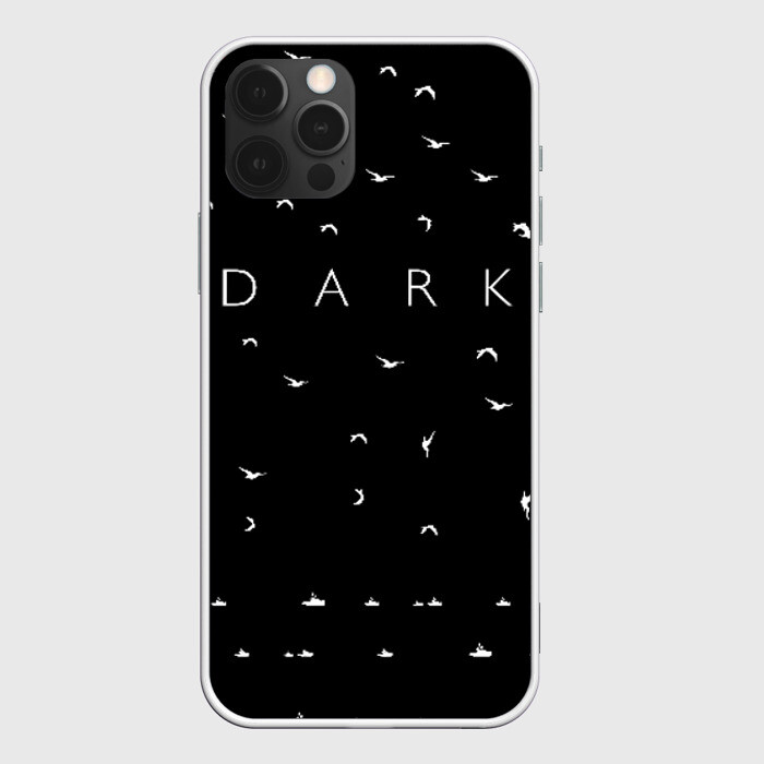 Чехол для iPhone 12 Pro DARK - Birds (Тьма) фото