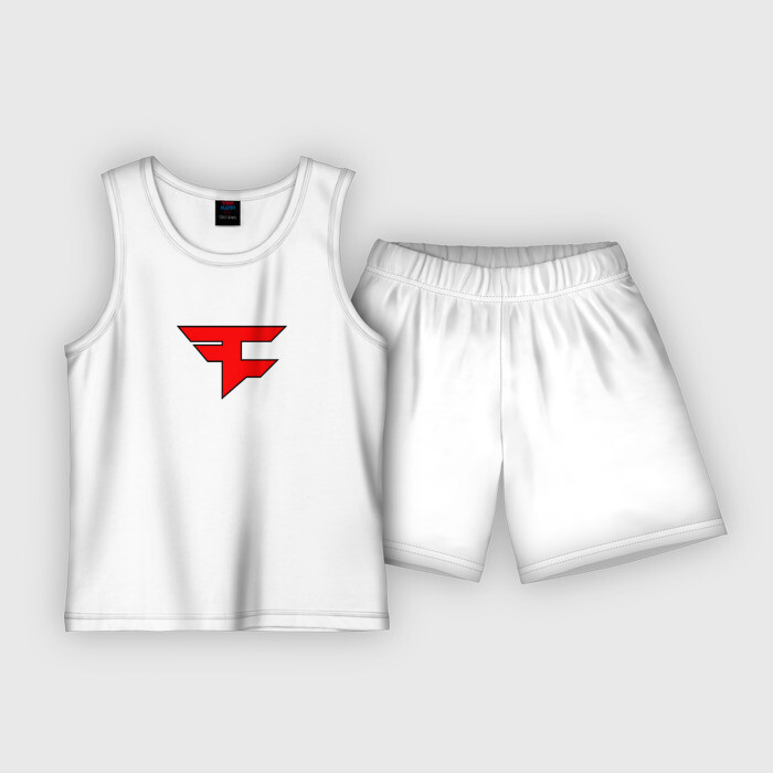 Детская пижама с шортами хлопок FAZE CLAN фото