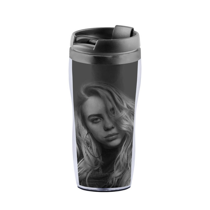 Термокружка-непроливайка BILLIE EILISH фото