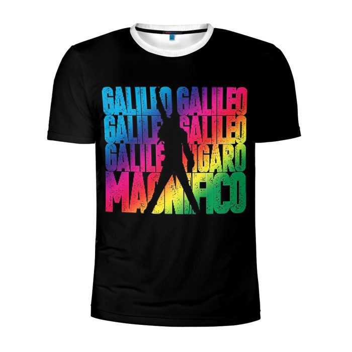 Мужская футболка 3D спортивная Queen фото