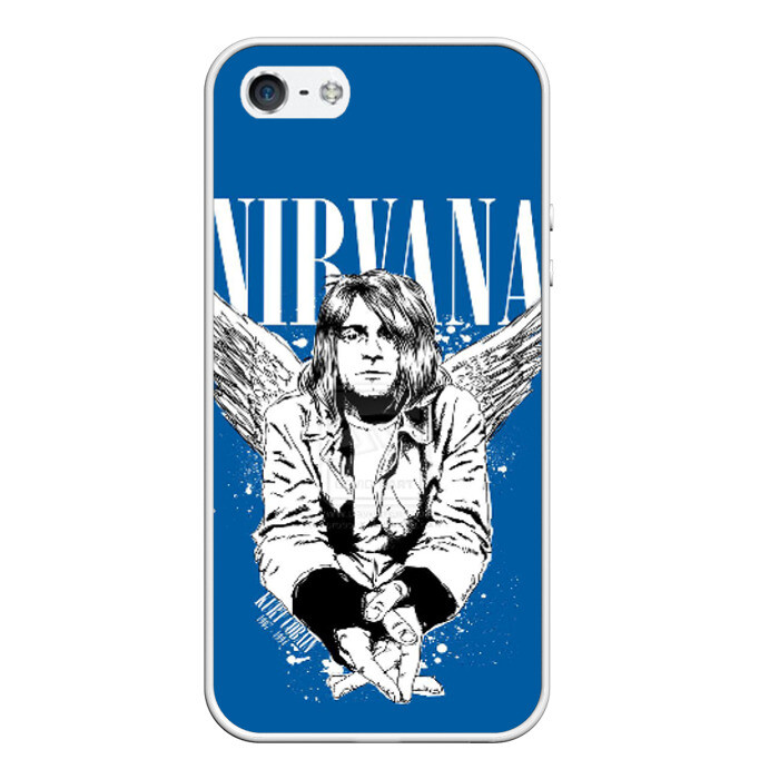Чехол для iPhone 5/5S матовый Nirvana фото