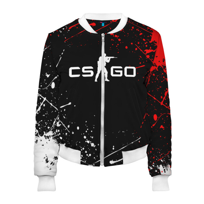 Женский бомбер 3D CS GO фото