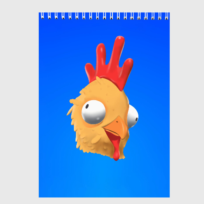 Скетчбук Blue Fortnite фото