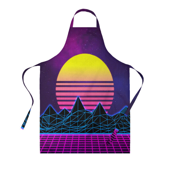 Фартук 3D НЕОНОВЫЙ АРТ фото