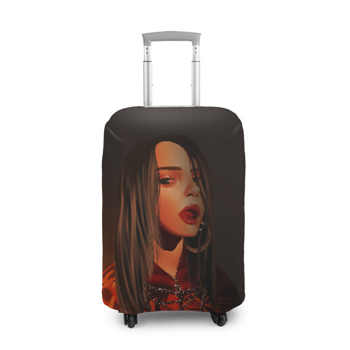 Чехол для чемодана 3D Billie Eilish фото