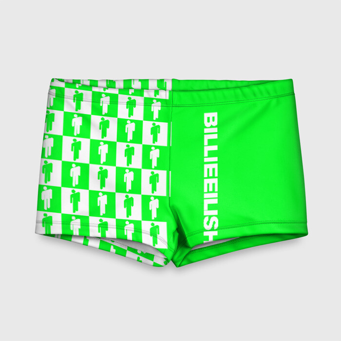 Детские купальные плавки 3D BILLIE EILISH фото