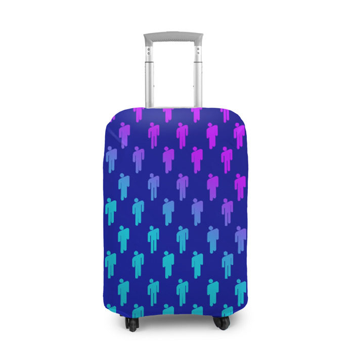 Чехол для чемодана 3D BILLIE EILISH фото