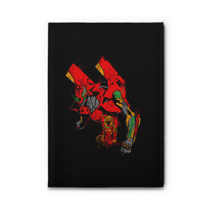 Обложка для автодокументов EVANGELION 02 фото