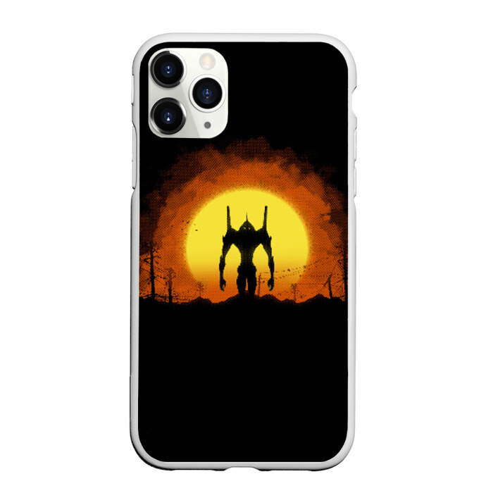 Чехол для iPhone 11 Pro матовый EVANGELION фото