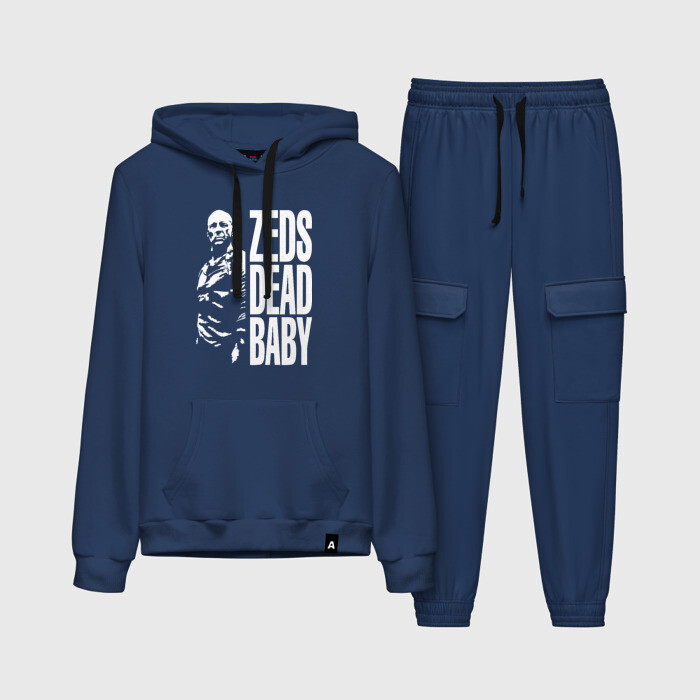 Женский костюм хлопок (с толстовкой) zed is dead baby фото