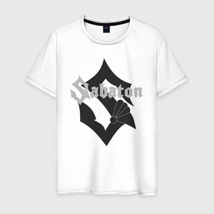 Мужская футболка хлопок Sabaton фото