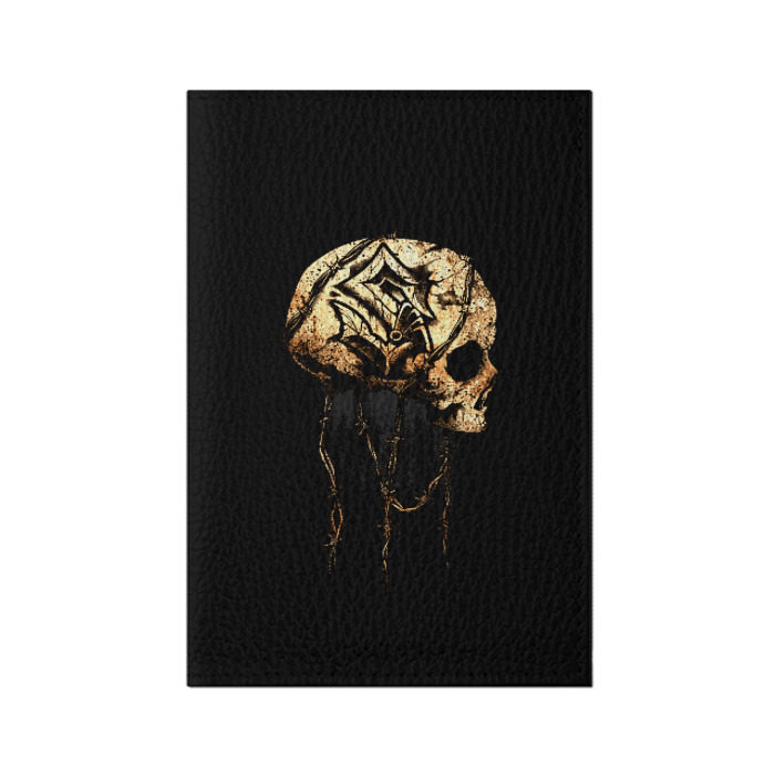 Обложка для паспорта матовая кожа Sabaton фото