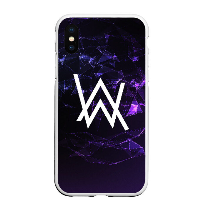 Чехол для iPhone XS Max матовый ALAN WALKER фото