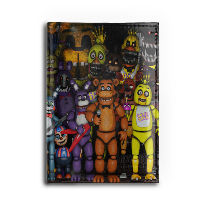 Обложка для автодокументов FIVE NIGHTS AT FREDDYS фото