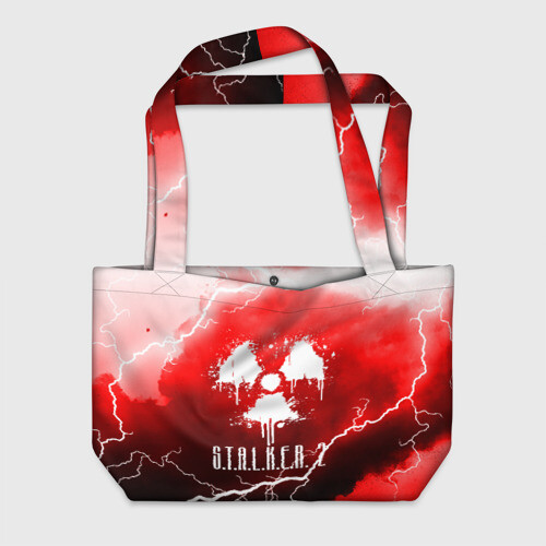 Пляжная сумка 3D S.T.A.L.K.E.R. 2 ВЫБРОС фото