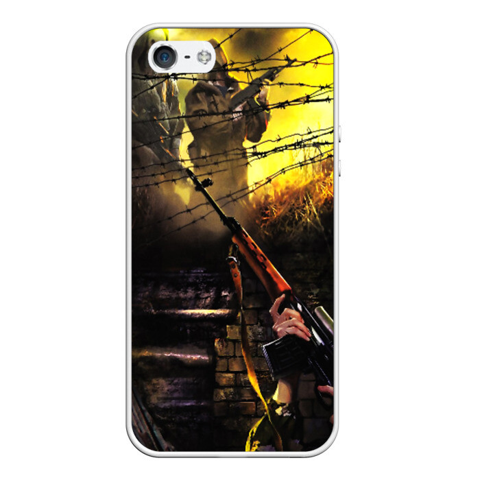 Чехол для iPhone 5/5S матовый STALKER фото