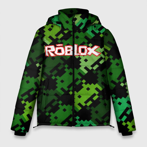 Мужская зимняя куртка 3D ROBLOX фото